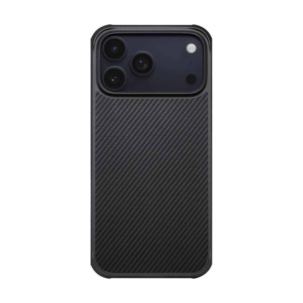 Pitaka iPhone 17 Pro  Magsafe Özellikli Pitaka Aramid Pro Guard Serisi Black-Gray Kılıf