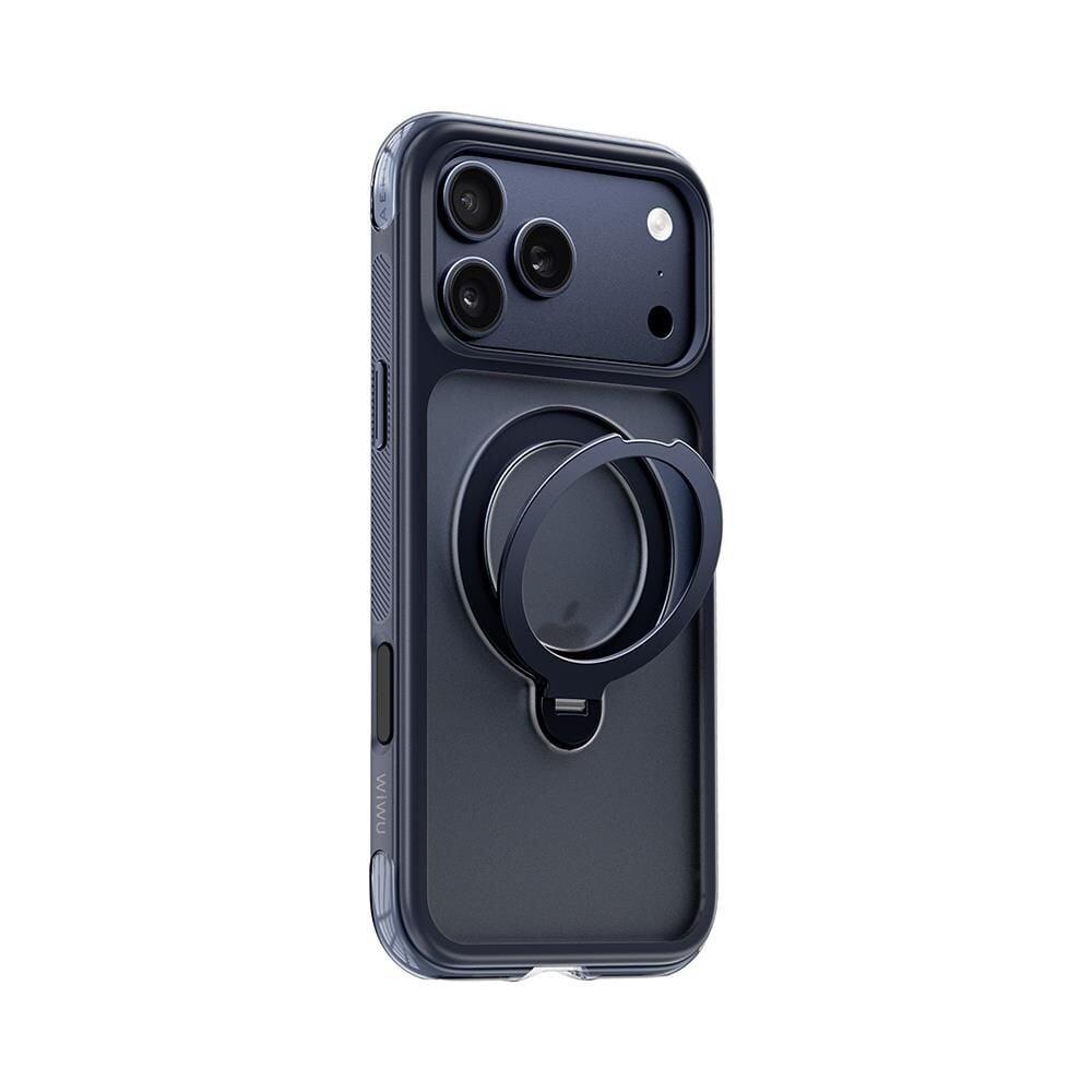 Wiwu AS-203  iPhone 17 Pro Max  AeroShield Ultra Serisi Magsafe Özellikli Airbag Tasarımlı Standlı Kılıf