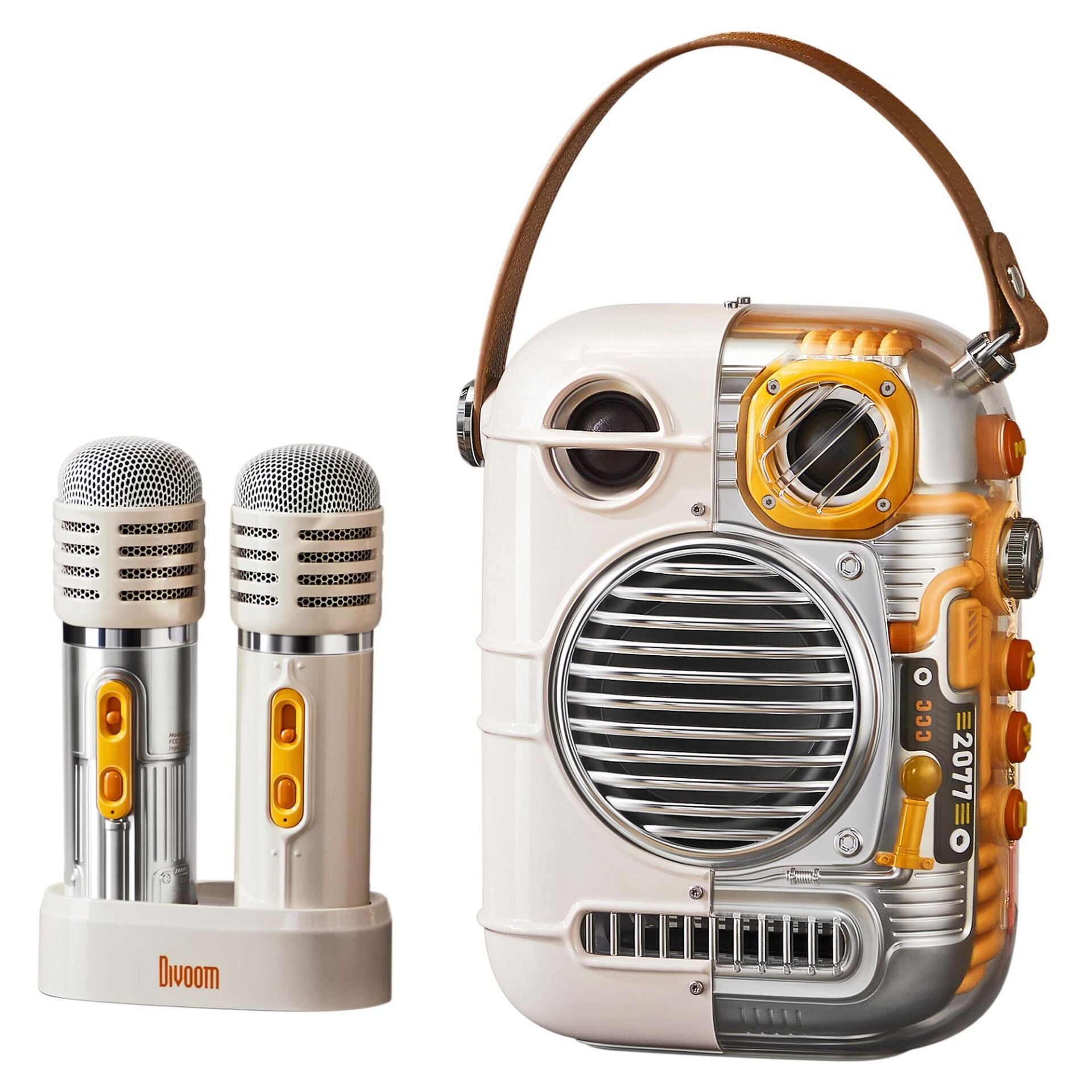 Divoom Spark Pro Çift Mikrofonlu 80W Bluetooth Hoparlör