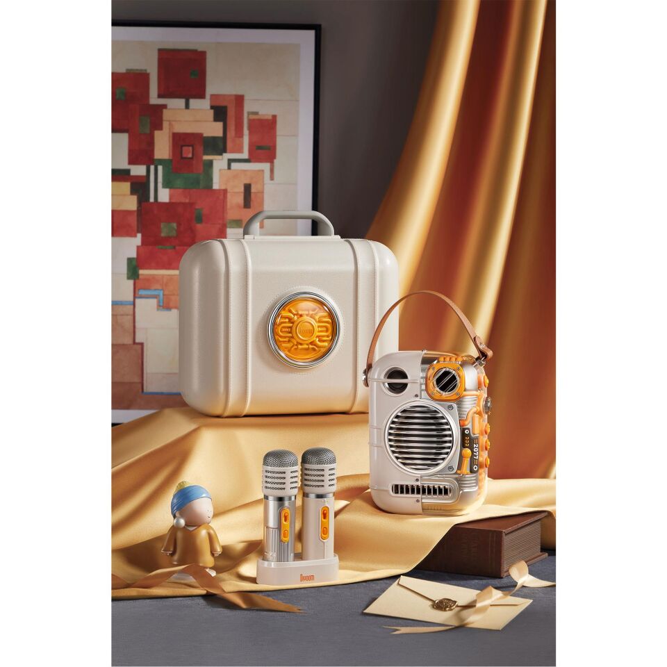 Divoom Spark Pro Çift Mikrofonlu 80W Bluetooth Hoparlör