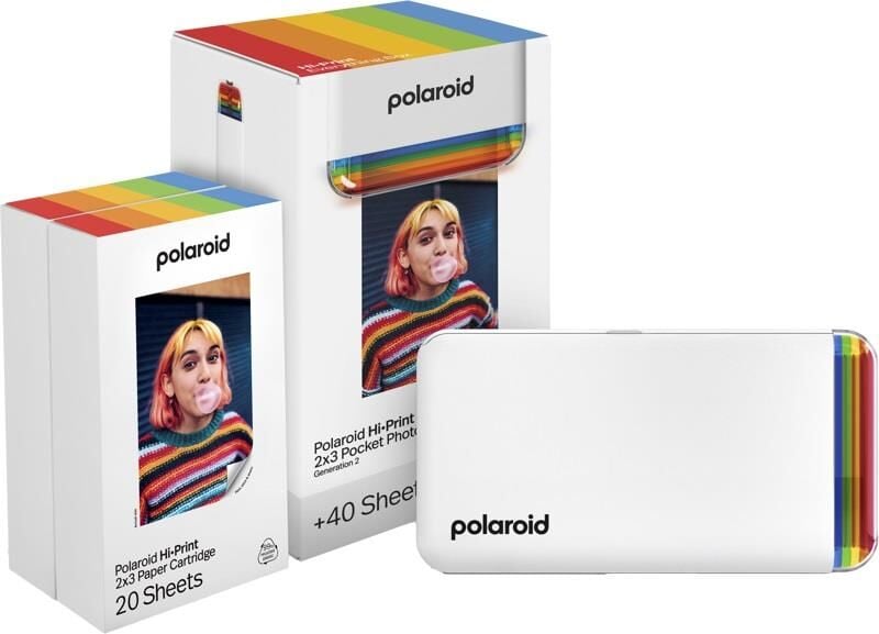 Polaroid Hi-Print Gen 2 E-box White