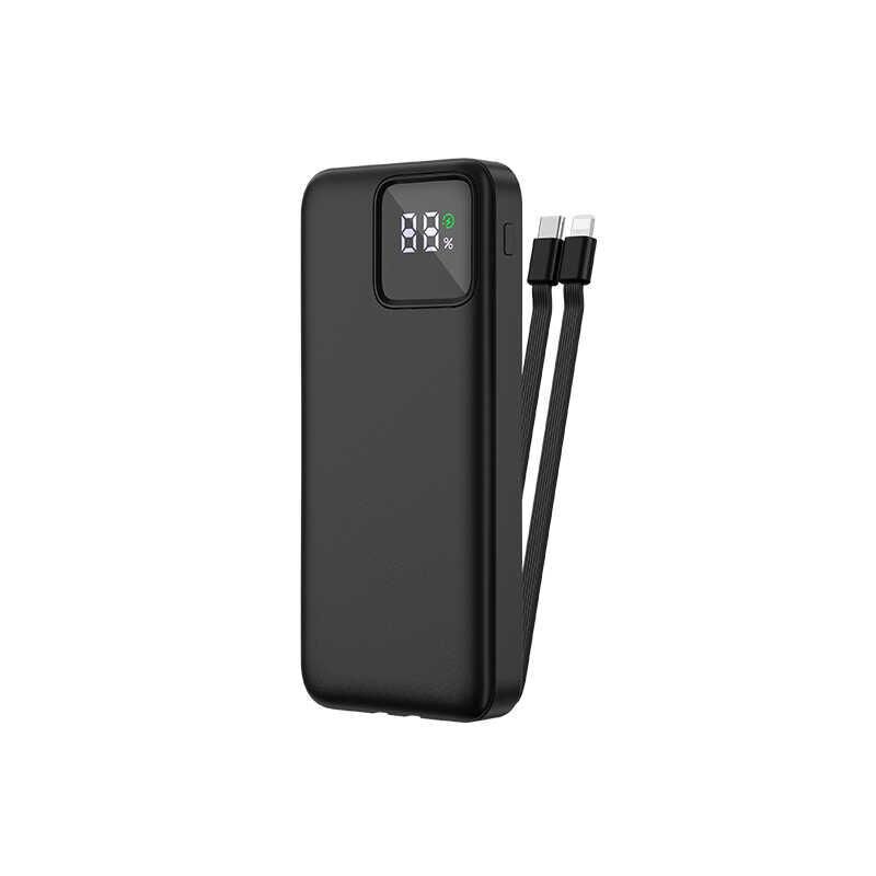 Wiwu JC-18 PD Hızlı Şarj Özellikli Led Göstergeli Powerbank 18W 10000mAh Siyah