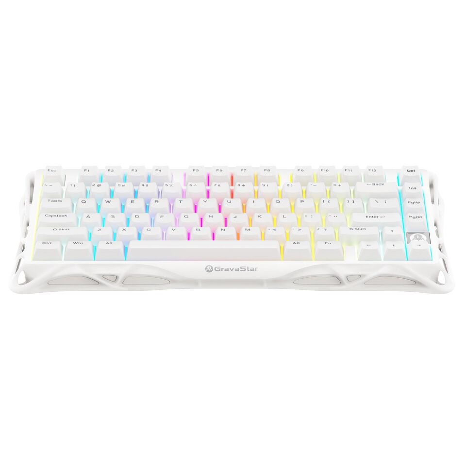 GravaStar Mercury K1 Lite RGB Kablosuz Mekanik İngilizce Q Gaming Klavye