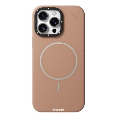 Youngkit iPhone 16 Pro Kılıf Magsafe Özellikli  Dynamag Serisi Kılıf Gold