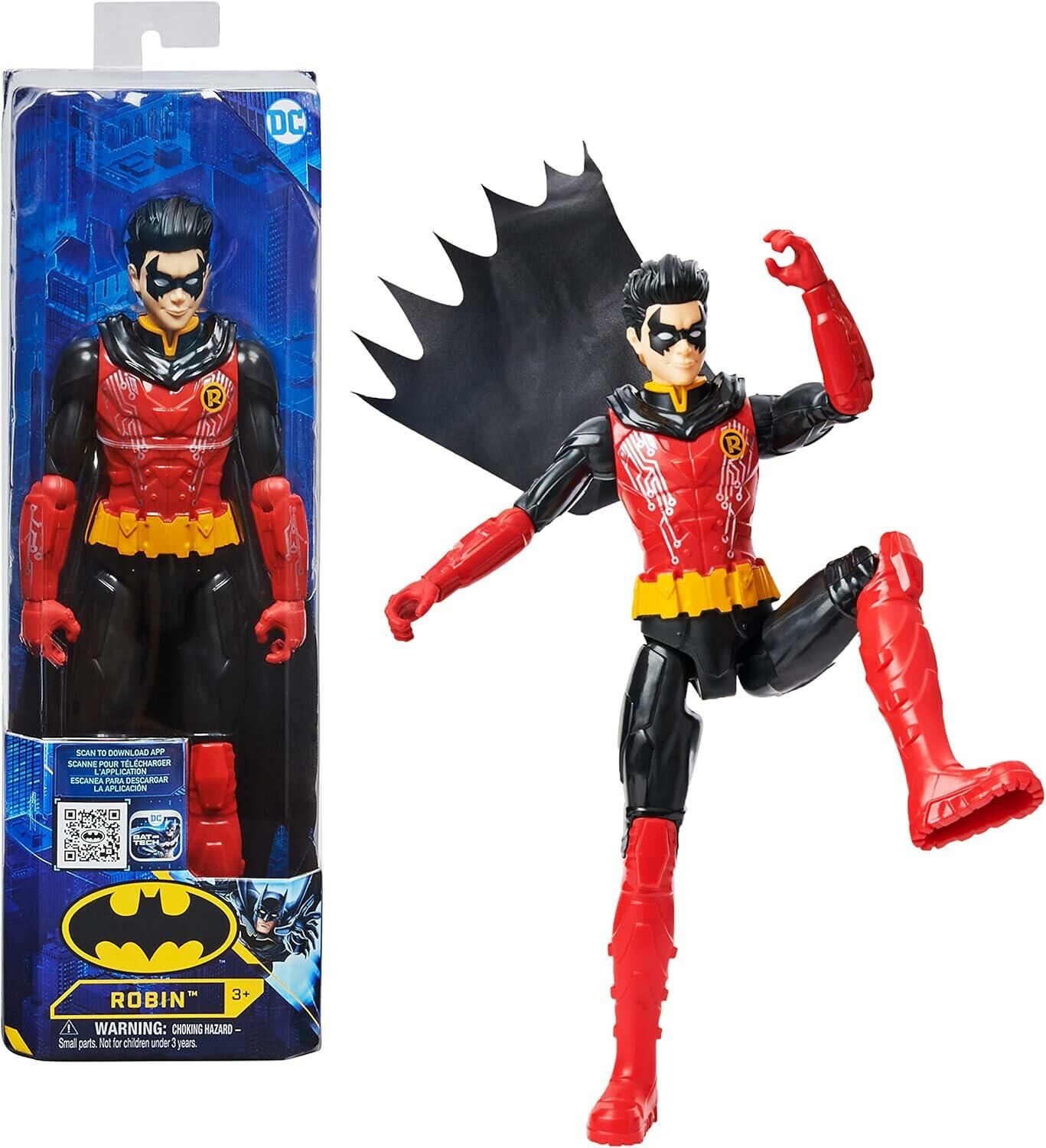 DC COMICS 30 cm Robin Temalı Oyuncak Aksiyon Figürü