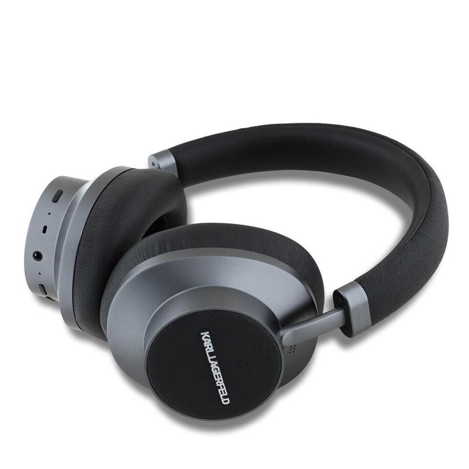 Karl Lagerfeld Saffiano Serisi Kulak Üstü Bluetooth Kulaklık ANC/ENC