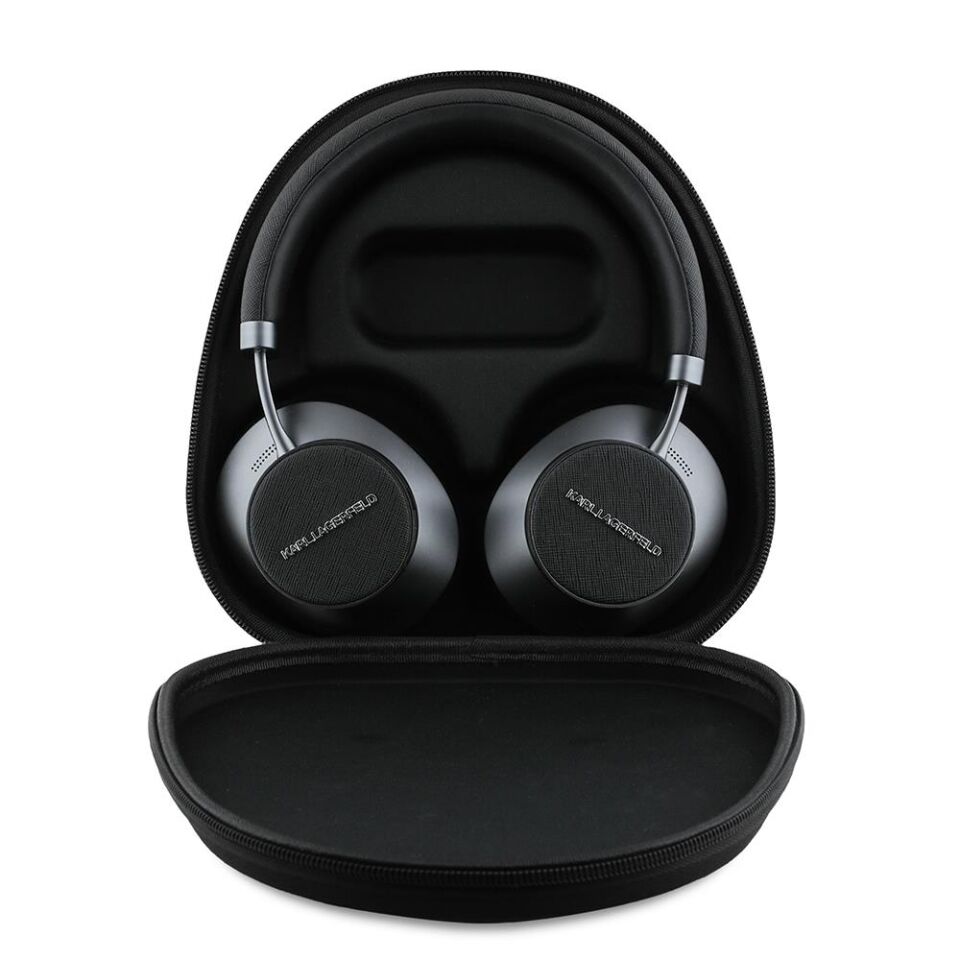 Karl Lagerfeld Saffiano Serisi Kulak Üstü Bluetooth Kulaklık ANC/ENC