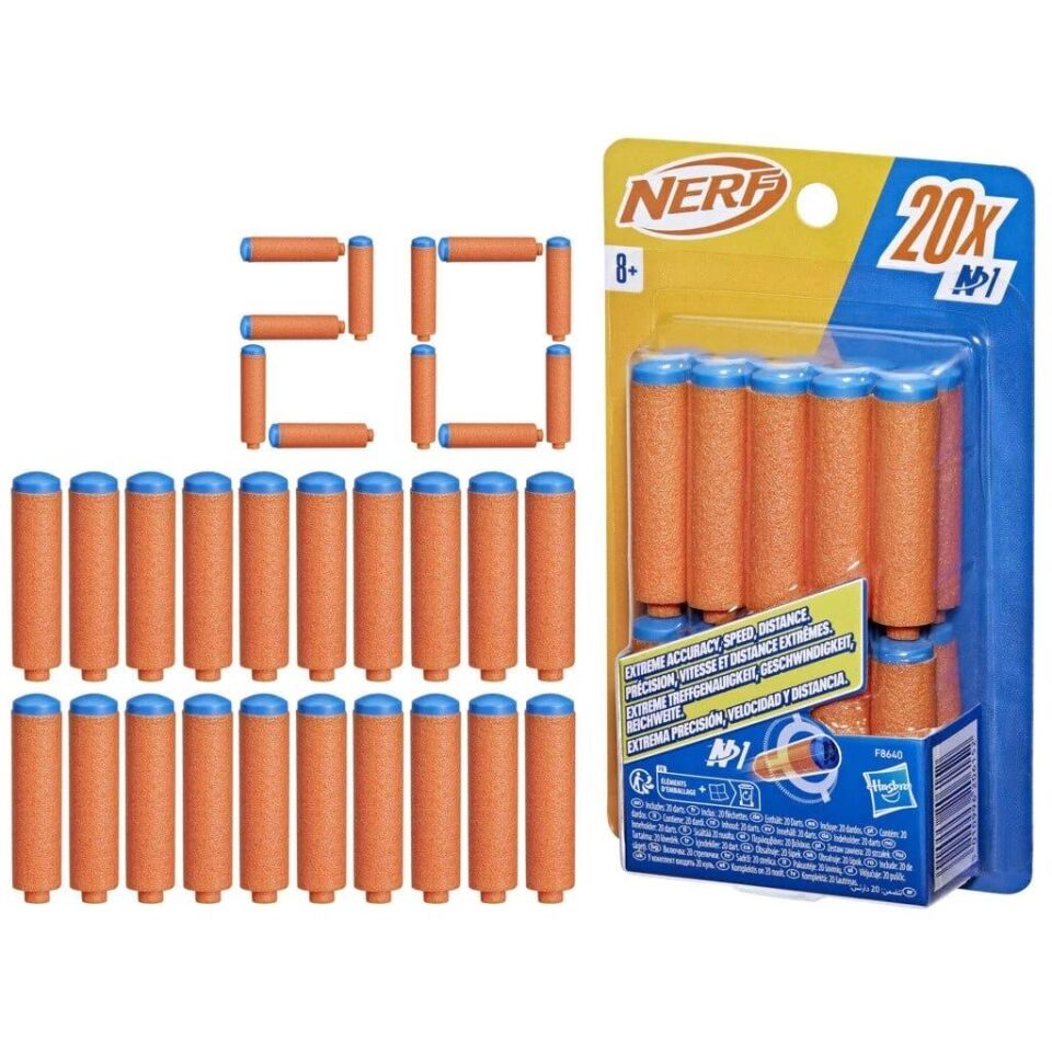 Nerf N-Serisi N1 Sünger Dart 20 li Yedek Paket