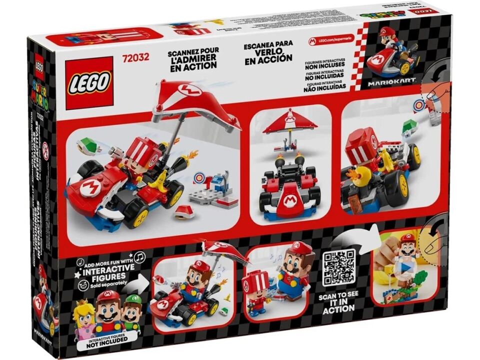 Lego Super Mario Mario Kart  Standard Kart 72032