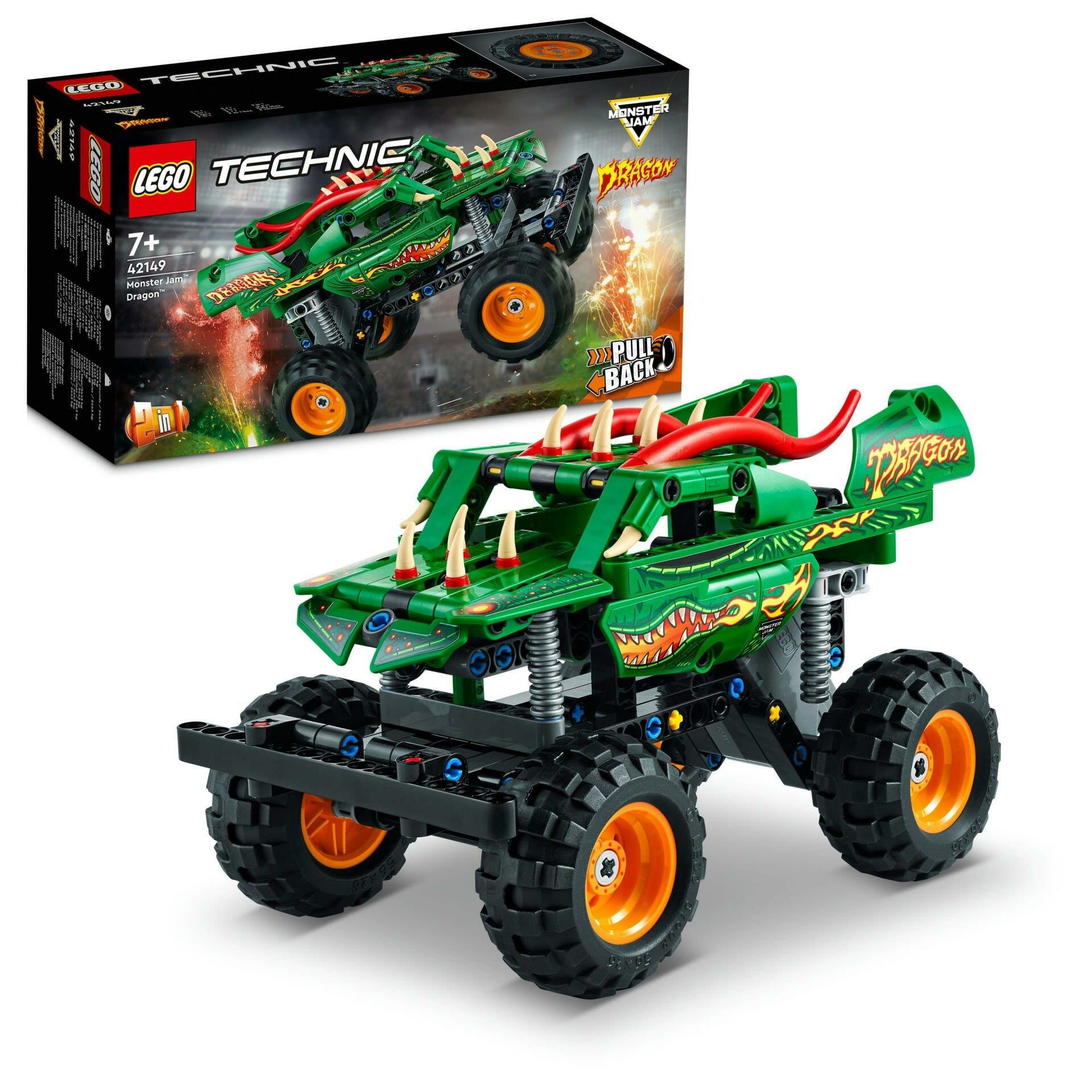 Lego 42149 Technic Monster Jam Dragon