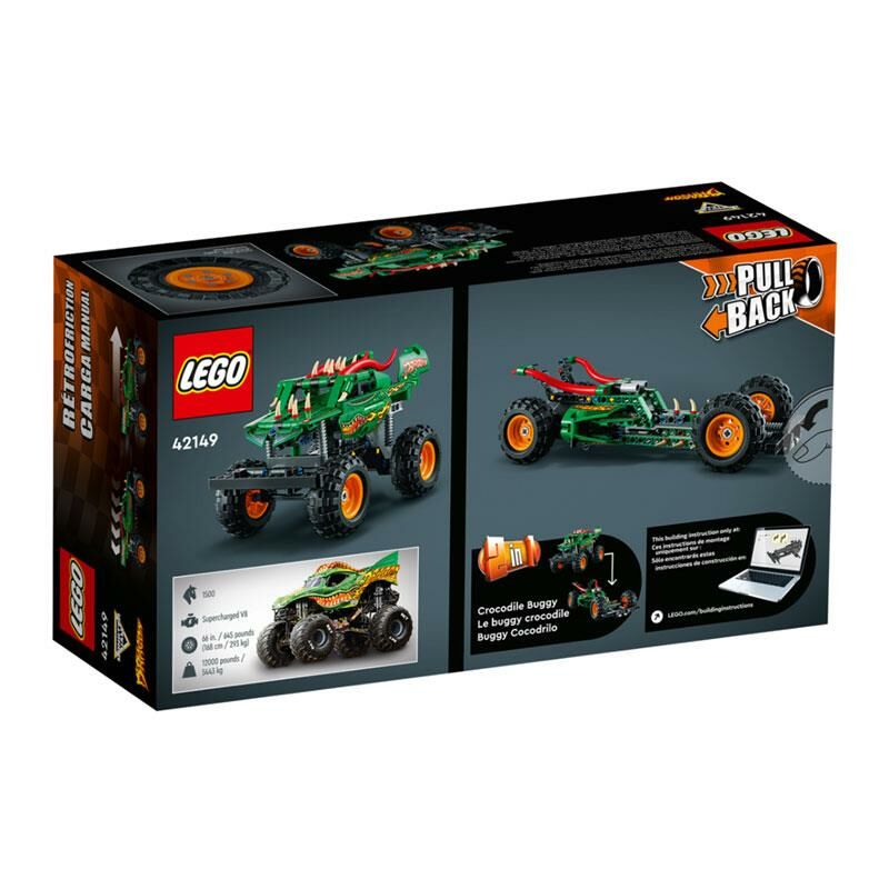 Lego 42149 Technic Monster Jam Dragon