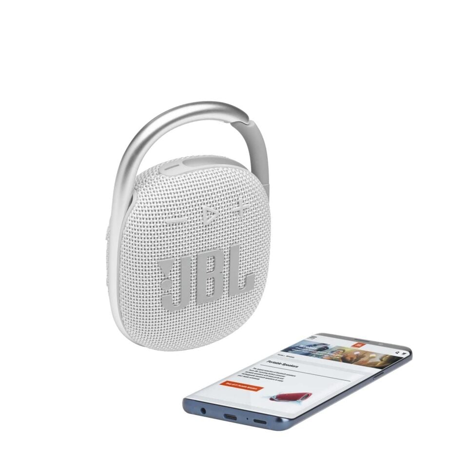 Jbl Clip 4 Bluetooth Hoparlör Beyaz