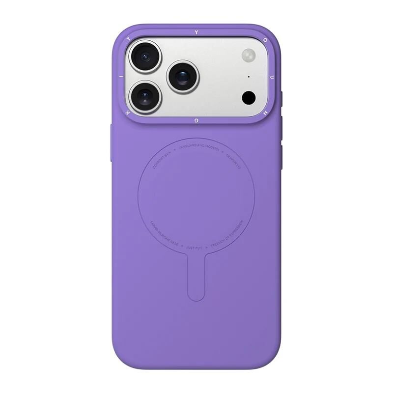 Youngkit  iPhone 17 Pro Max MagSafe Özellikli  Morandi Serisi Kılıf Mor