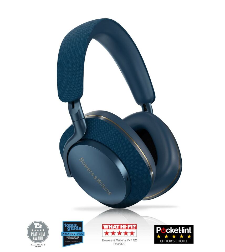 Bowers&Wilkins Px7 S2 Kulak Üstü Bluetooth Kulaklık Mavi