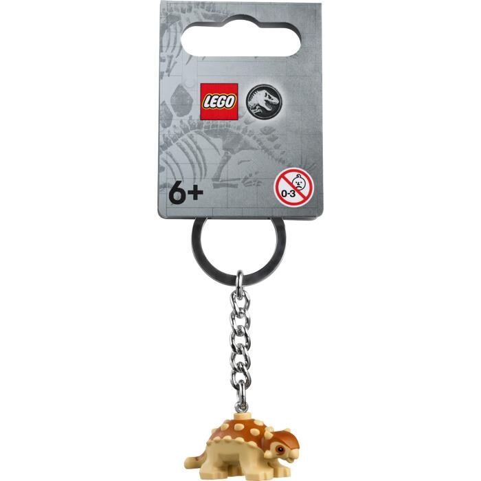 Lego Jurassic World Yavru Ankylosaurus Anahtarlık 854316
