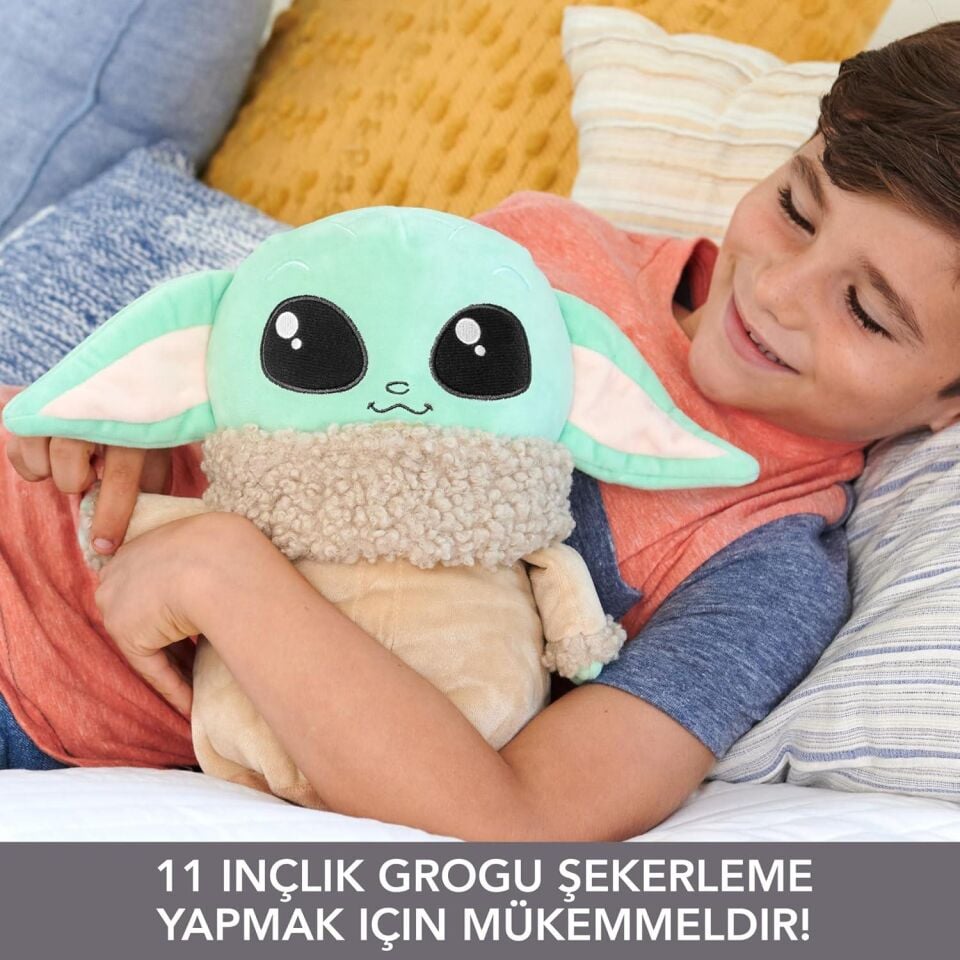 Star Wars Jumping Grogu Özellikli Peluş HPG48
