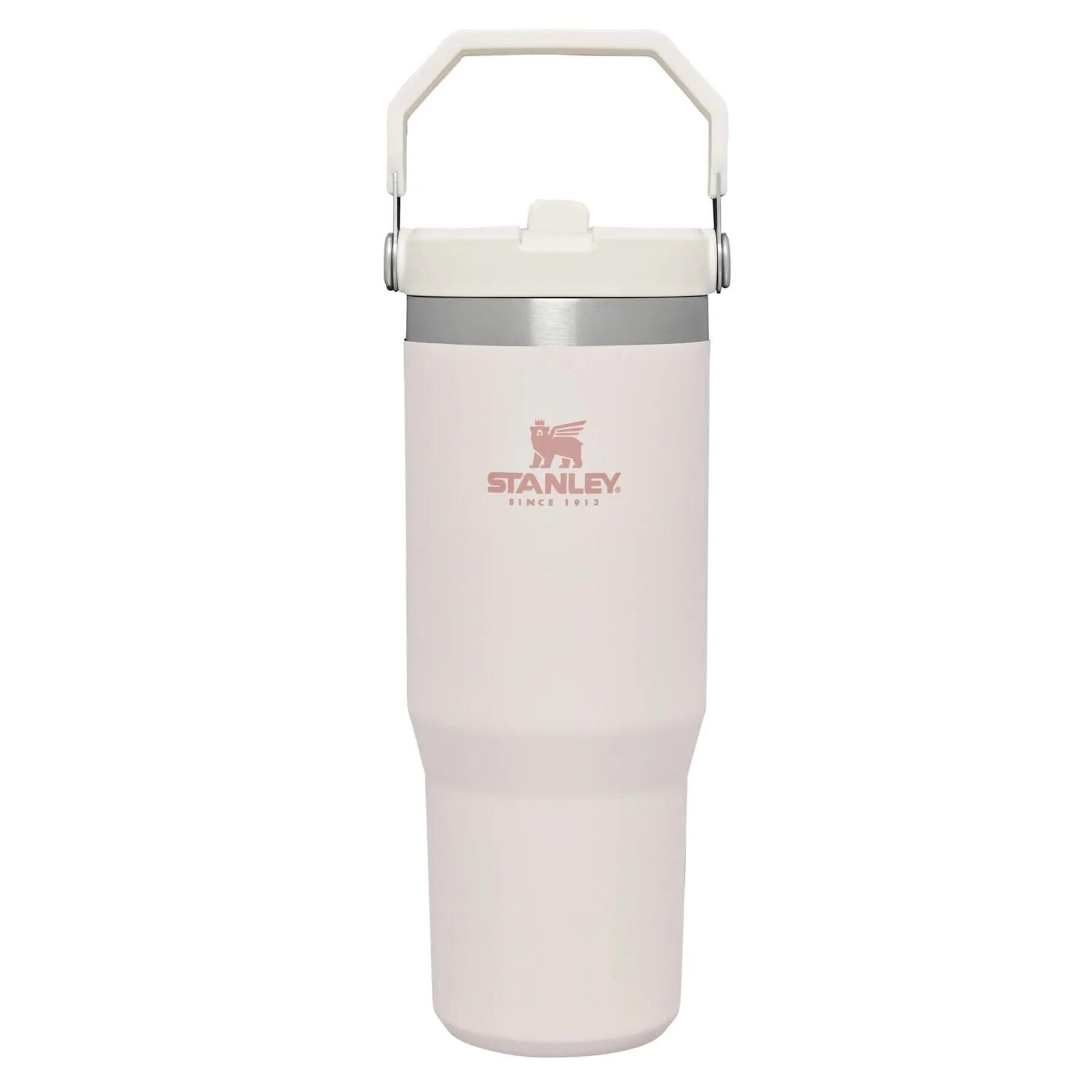 Stanley The Iceflow Flip Straw Pipetli Termos Bardak 0.89 L Rose