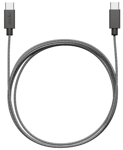 Sudio C1-C USB-C To USB-C Şarj Kablosu 1.8M Beyaz