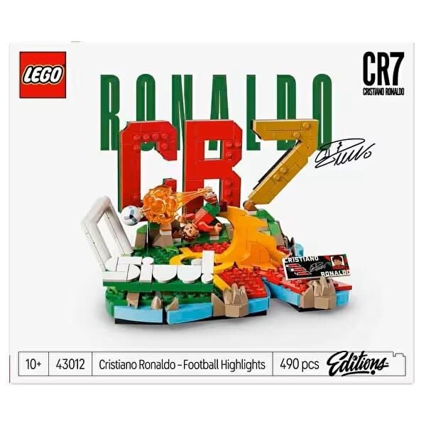 LEGO Editions Cristiano Ronaldo Unutulmaz Futbol Anları 43012