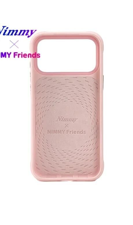 NIMMY iPhone 17 Pro Uyumlu  Gerçek Nakış İşlemeli Zincir ve Gözlük Detaylı Pomeranian Köpek Desenli Kılıf