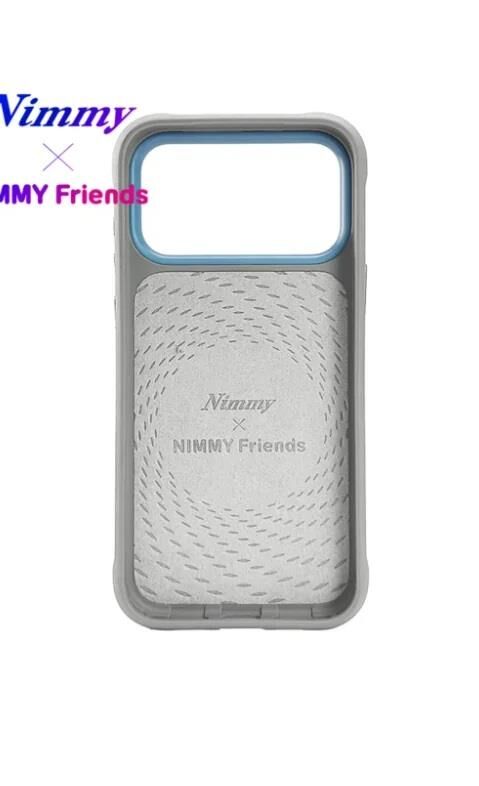 NIMMY iPhone 17 Pro Max Uyumlu  Nakış İşlemeli Zincir ve Gözlük Detaylı Border Collie Köpek Desenli Kılıf