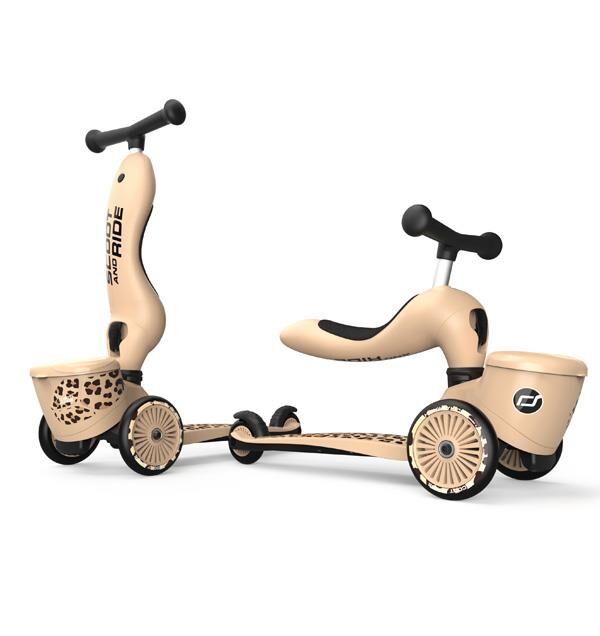 Scoot And Ride Highwaykick 1 Lifestyle Çocuk Scooter Leopard