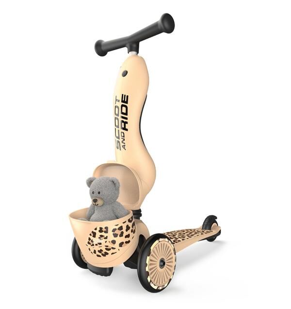 Scoot And Ride Highwaykick 1 Lifestyle Çocuk Scooter Leopard