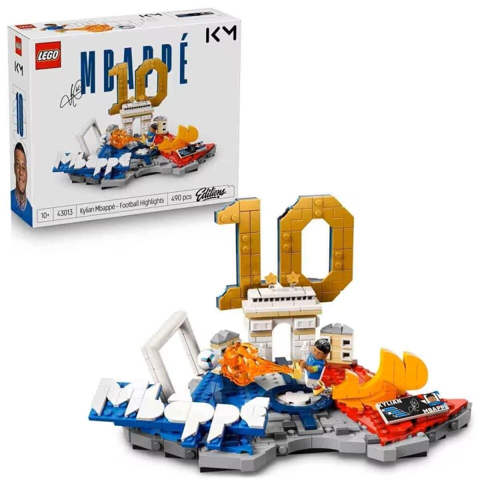 LEGO Editions Kylian Mbappe Unutulmaz Futbol Anları 43013