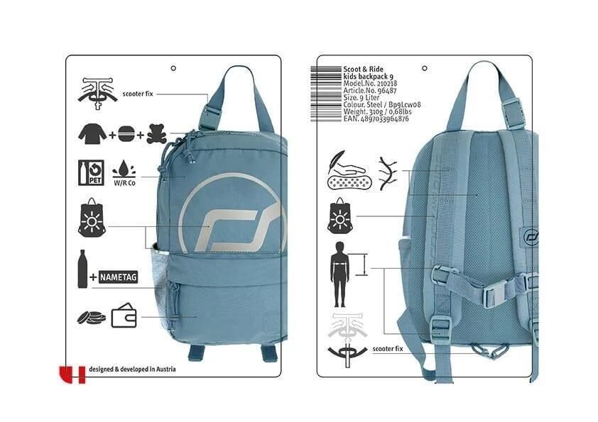 Scoot And Ride - Çocuk Sırt Çantası S-M Petrol Mavisi