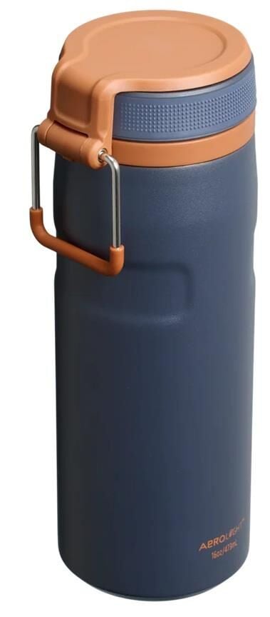 Stanley The IceFlow Twist Flip Termos 0.47 LT Goldenrod Coral