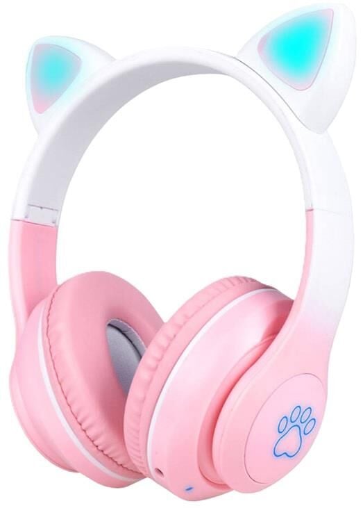 Zore Kedi Kulaklı  RGB Işıklı Bluetooth Kulaklık STN-28 Pro