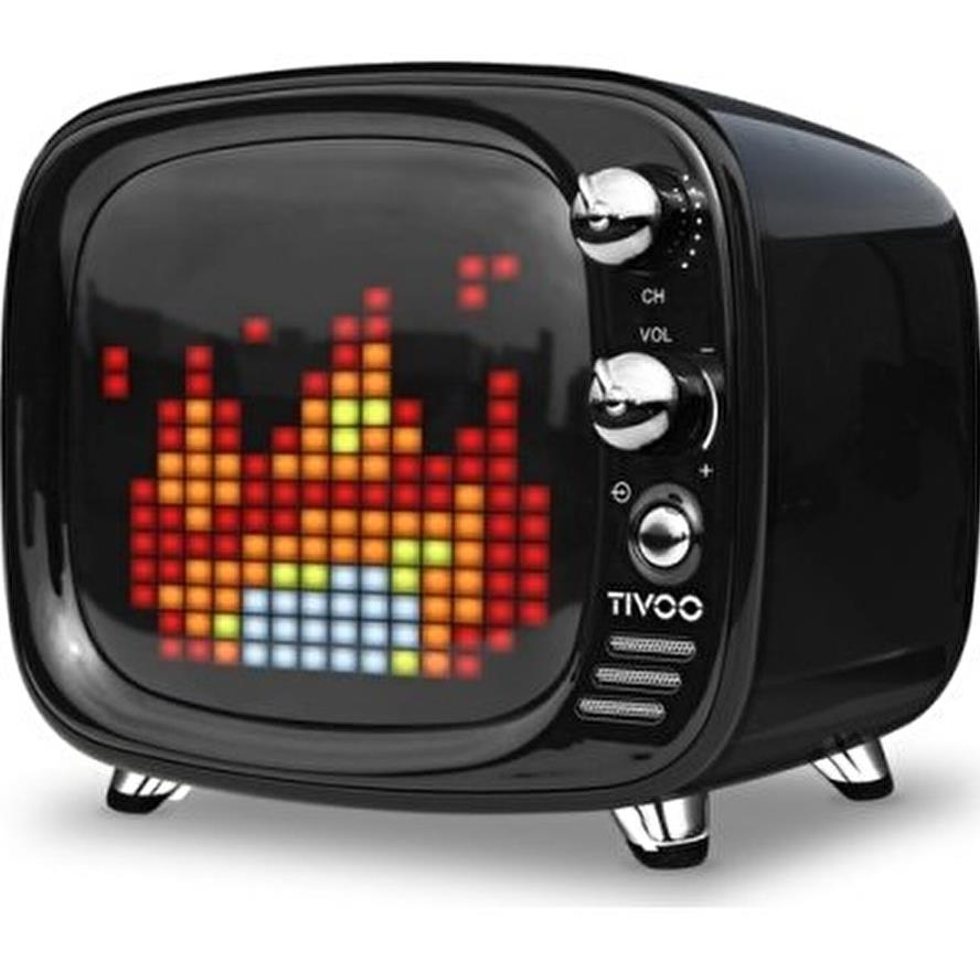 Divoom Tivoo Pixel Art Smart Bluetooth Hoparlör Siyah