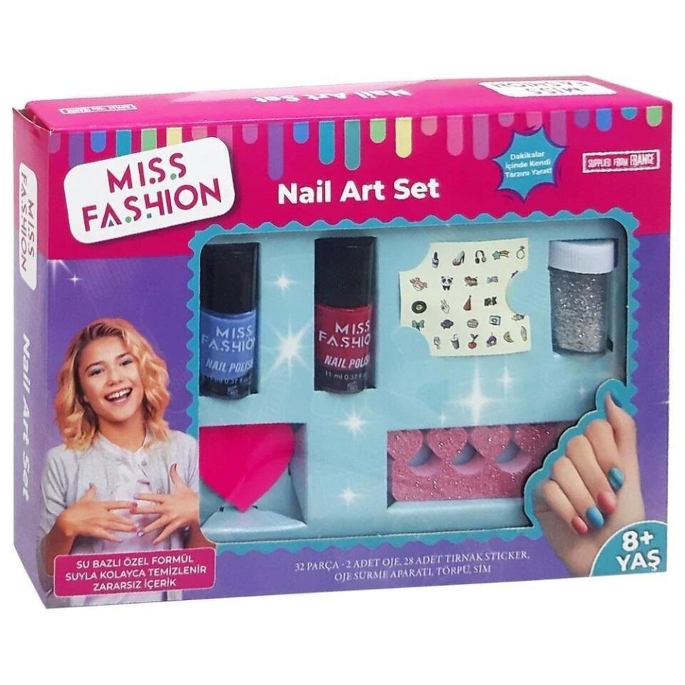 Miss Fashion Nail Art Makyaj Set 67303