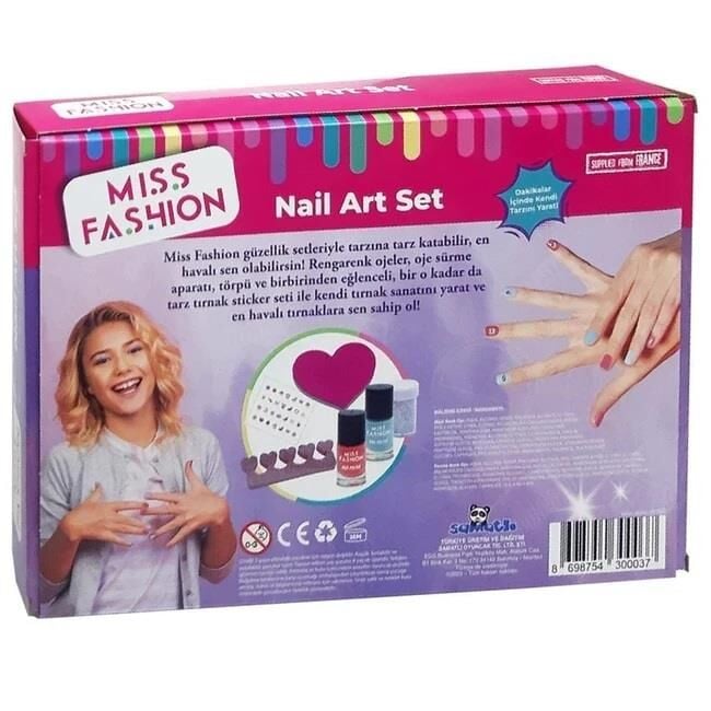 Miss Fashion Nail Art Makyaj Set 67303