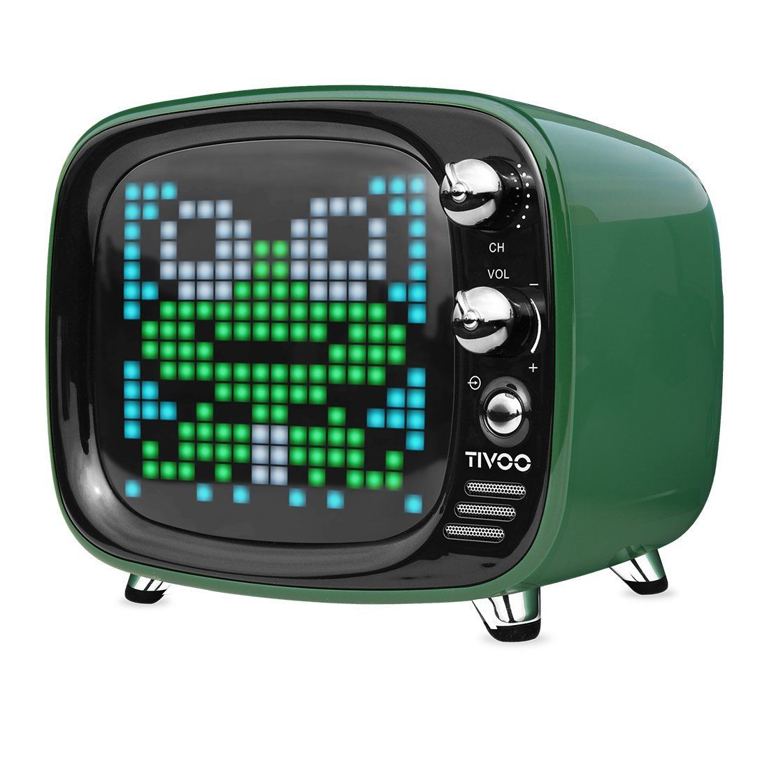 Divoom Tivoo Pixel Art Smart Bluetooth Hoparlör Yeşil