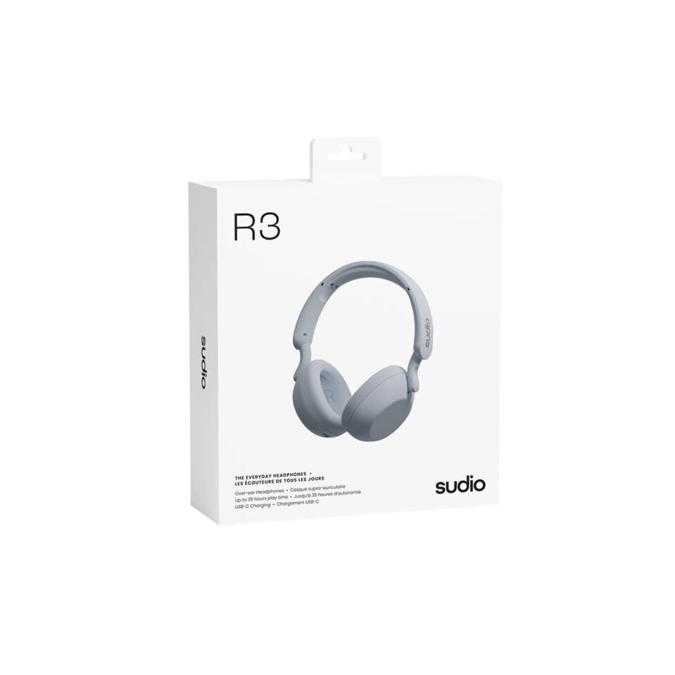 Sudio R3  Bluetooth KulakÜstü Kulaklık Mavi