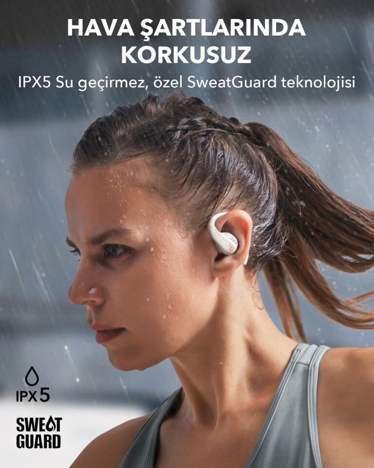 Anker Soundcore AeroFit Pro Kulak İçi Bluetooth Kulaklık Siyah