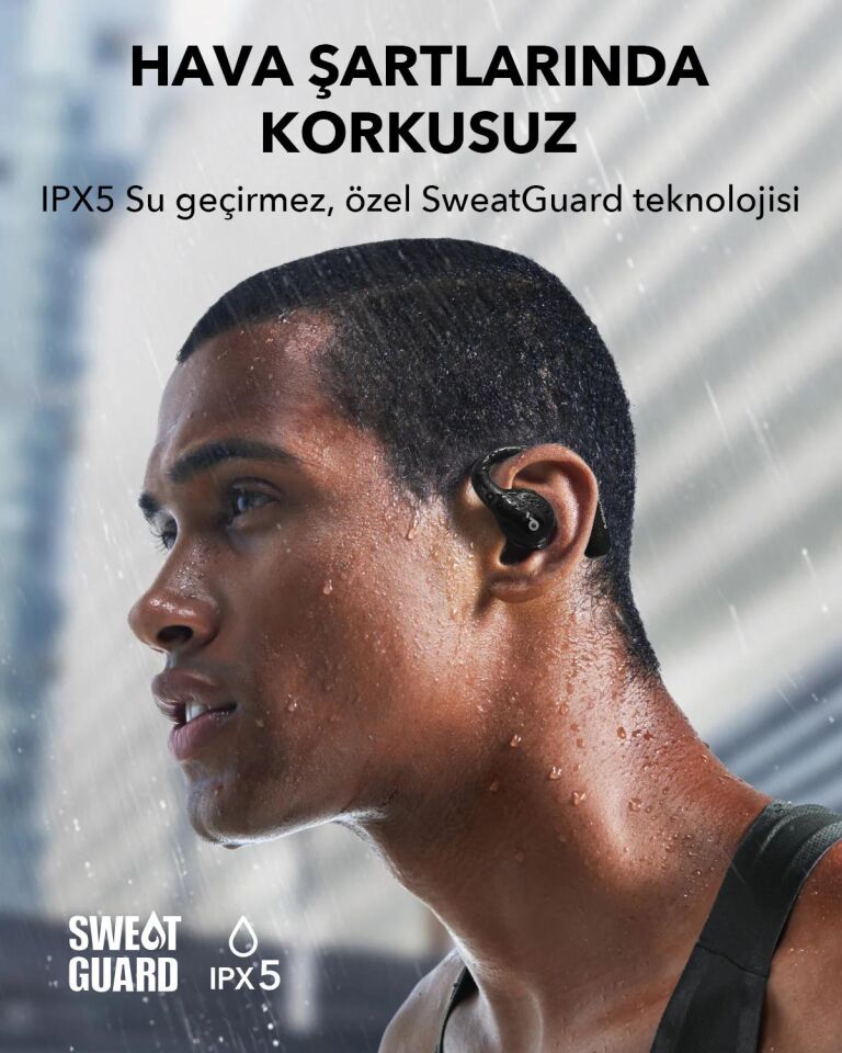 Anker Soundcore AeroFit Pro Kulak İçi Bluetooth Kulaklık Siyah