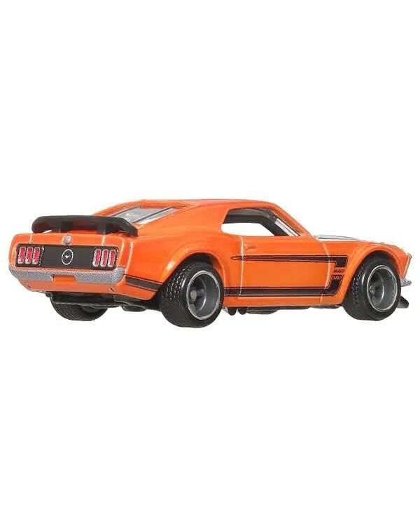 Hot Wheels 2020 1969 FORD MUSTANG BOSS 302 TURUNCU BOULEVARD HOT WHEELS PREMIUM 1/64 JBL20