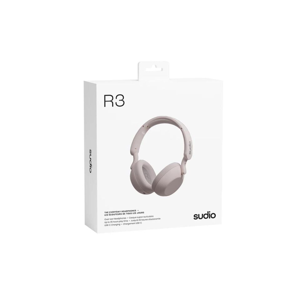 Sudio R3  Bluetooth KulakÜstü Kulaklık Pembe