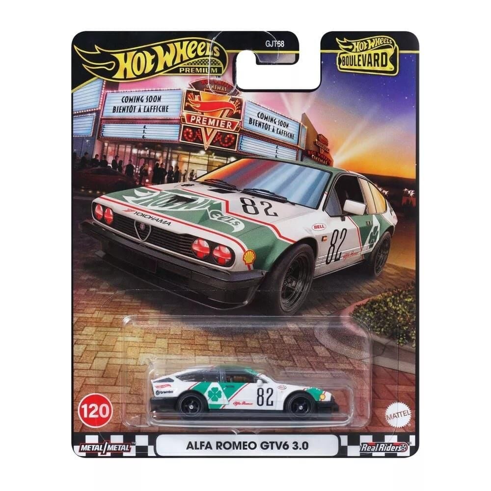 Hot Wheels Premium Boulevard  Alfa Romeo GTV6 3 0 JBL16
