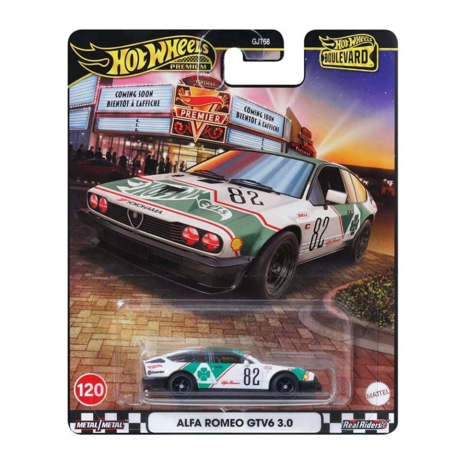 Hot Wheels Premium Boulevard  Alfa Romeo GTV6 3 0 JBL16