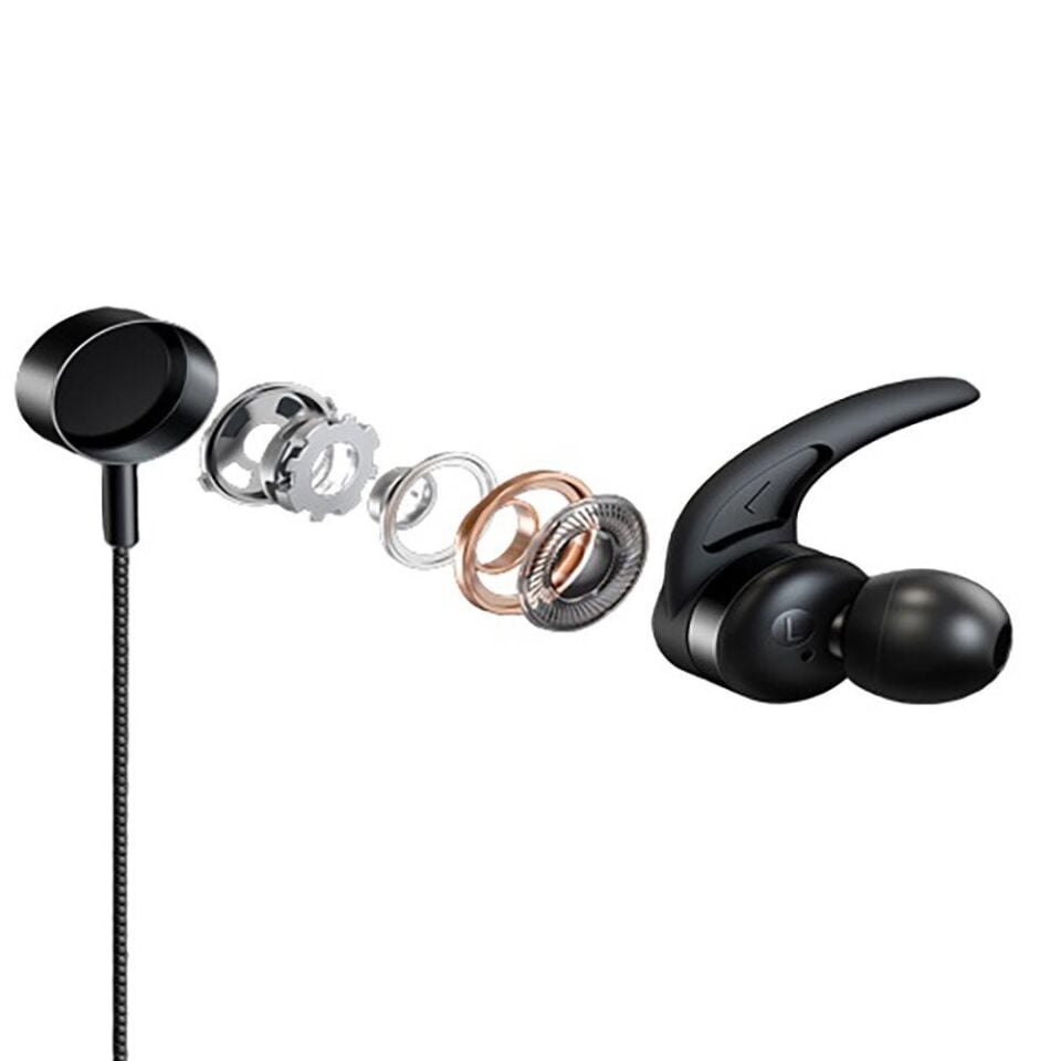 Mcdodo HP-1350 Ayrılabilir Mikrofonlu Lightning Girişli Dijital Oyun Kulaklığı 1.2m-Siyah