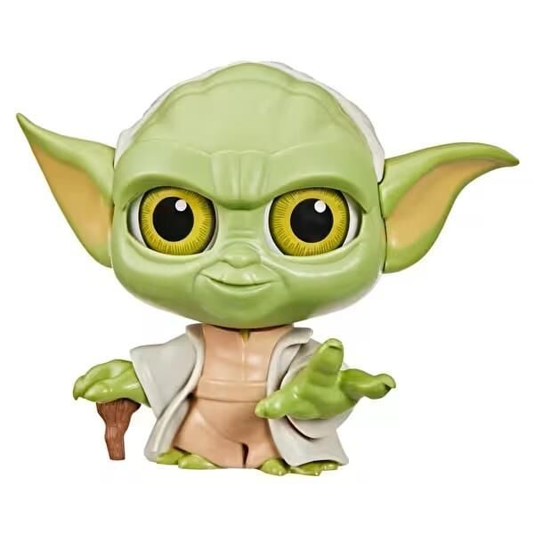 Hasbro Star Wars Sesli ve Işıklı  Force N Telling Yoda Figür 15 cm G0708