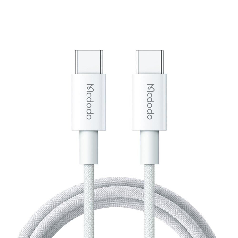 McDodo CA-2770 60W USB -C TO USB-C Şarj Ve Data Kablosu Beyaz - 1.2 M