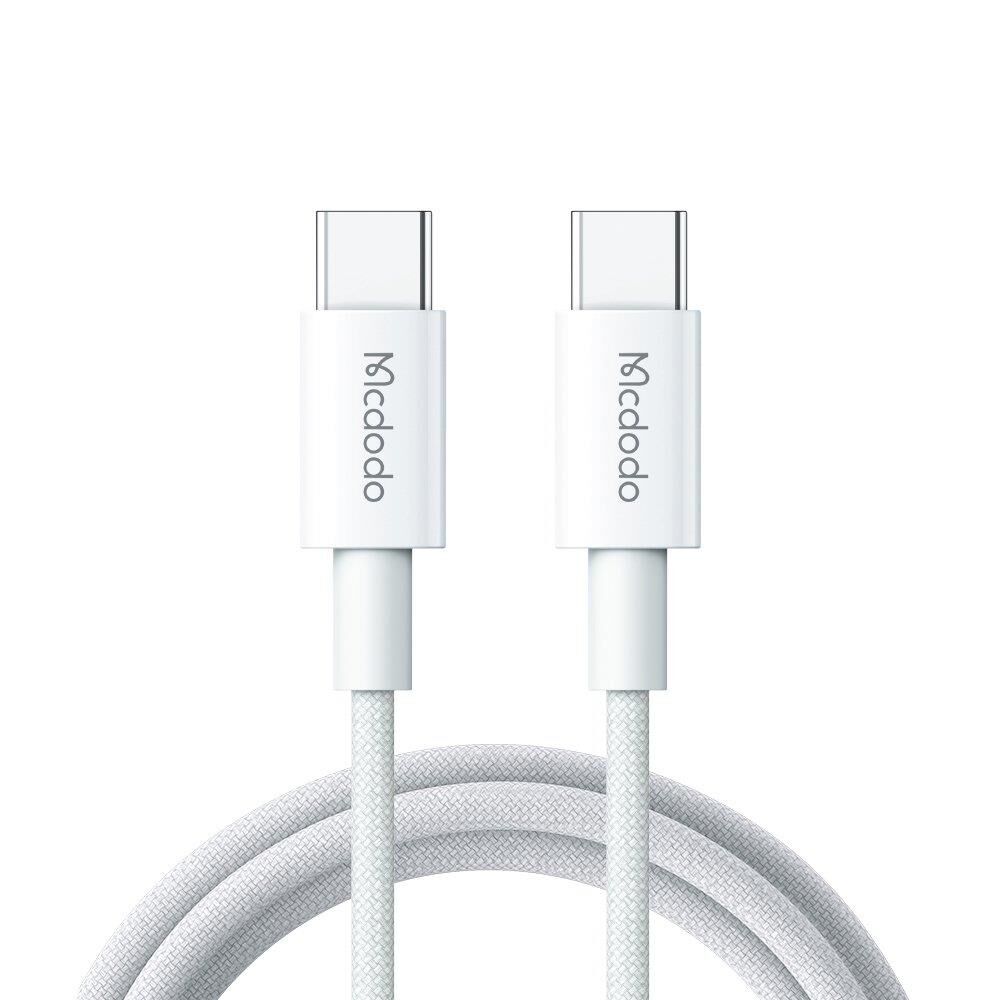 McDodo CA-2770 60W USB -C TO USB-C Şarj Ve Data Kablosu Beyaz - 1.2 M