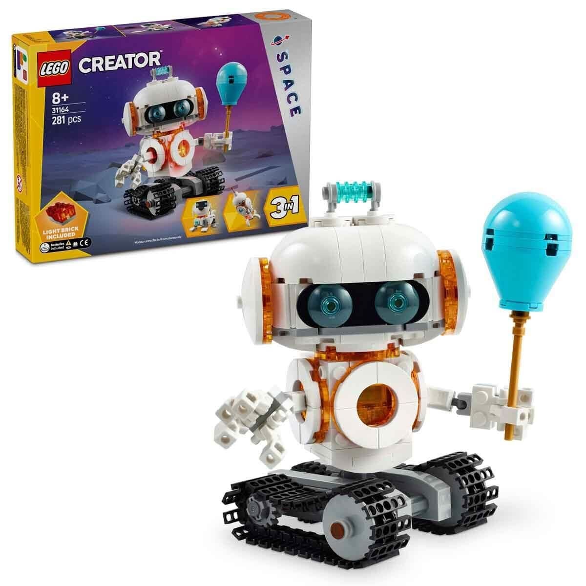 LEGO Creator 3’ü 1 Arada Uzay Robotu 31164 281 Parça
