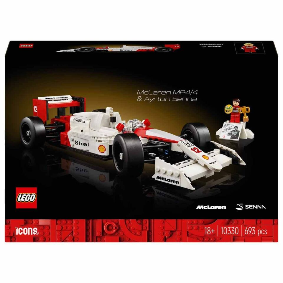 Lego 10330 Icons McLaren MP4/4 ve Ayrton Senna