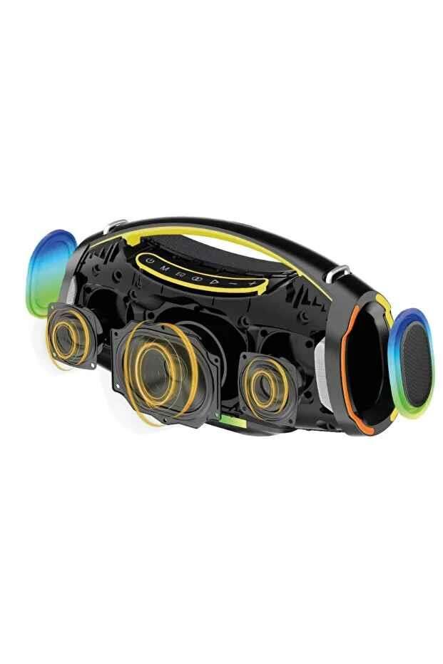 HAKOPRO 250W Ekstra Bass 12000mAh Mikrofonlu Hoparlör ıpx5 H701
