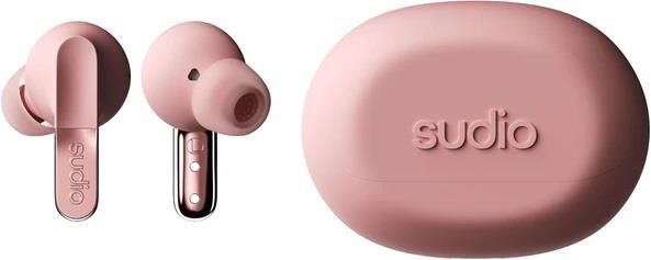 Sudio N3 Pro Kulakiçi  True Wireless Earbuds ANC Pembe